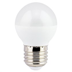 Лампа светодиодная Ecola globe   LED  7,0W G45  220V E27 4000K шар (композит) 82x45 K7GV70ELC 2038 - фото 4907