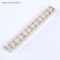 Клеммная колодка 12 секционная Smartbuy, 12мм, 15А SBE-tb-15-12 2294 - фото 5257
