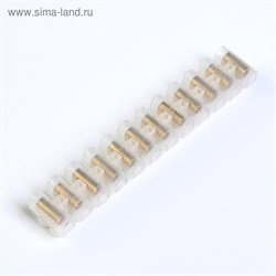 Клеммная колодка 12 секционная Smartbuy, 4 мм, 3А SBE-tb-03-04 2298 - фото 5265