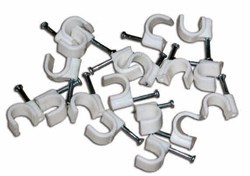UCC-R05 White 100 POLYBAG Пластиковая скоба для круглых кабелей Uniel, тип — круглый, размер 5мм, цвет белый, 100 шт/пакет 2342 - фото 5335