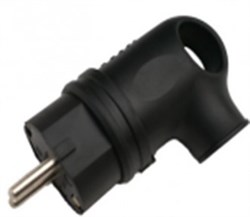 Вилка Smartbuy, угловая с кольцом каучуковая 230В, 2P+PE, 16A, IP44 SBE-16-P08-R 2458 - фото 5522