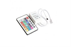 Контроллер LED RGB инфрокрасный 24 кнопки ,6А IP20 SBL-RGB-28 - фото 5589