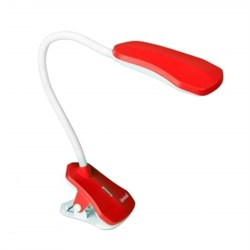 TLD-513 Red/4W/Лампа настольная «прищепка»/LED/360Lm/4500K/Цвет-красный TLD 513 2728 - фото 5988