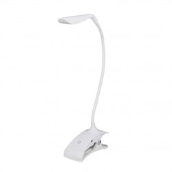 TLD-533 White/LED/250Lm/5500K/Dimmer Светильник настольный, 3W. Встроенный аккумулятор 5V/1200mA. Сенсорный выключатель. Белый. TLD 533 2731 - фото 5994