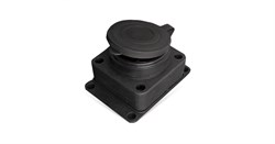 Розетка "UNIVersal" настенная с заглушкой c/з каучук 16А 250В IP44 (еврослот) (HQ1506) 602229 3056 - фото 6515