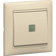 Выключатель одноклавишный с подсветкой Valena 10 AX 250 В~ слоновая кость Legrand 774310 1695