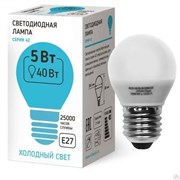 Светодиодная лампа  42LED-G45-7W-230-4000K-E27 Sweko 2036