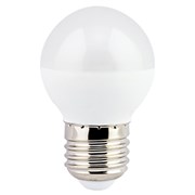 Лампа светодиодная Ecola globe   LED  7,0W G45  220V E27 4000K шар (композит) 82x45 K7GV70ELC