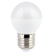 Лампа светодиодная Ecola globe   LED  7,0W G45  220V E27 4000K шар (композит) 82x45 K7GV70ELC 2038