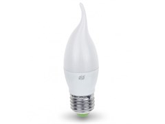 Лампа свет.LED СВЕЧА НА ВЕТРУ-standart 5Вт Е27 4000К ASD 2066