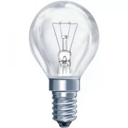 Лампа накал ДШ 40W E14 P45/SL прозрачный 380Лм ASD 2095