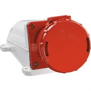 Розетка стационарная 115 16А, 3Р+РЕ+N, 380В 2584