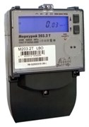 Счетчик электроэнергии Меркурий 203.2T RBO 5-60А; 230В; кл.т. 1,0 (оптопорт; RS-485; ЖКИ; 3 винта) 2588