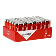 Батарейка алкалиновая Smartbuy LR6/40S (10/400)  (SBBA-2A10B) SBBA-2A40S