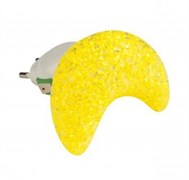 ветильник-ночник Месяц/WHITE/1LED/0,1W  Выключатель на корпусе. Блистер DTL-309 2764