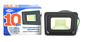 Прожектор светодиодный ТМ IONICH IFLSLED-DOB- 10-865-BL-IP65 1474