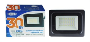 Прожектор светодиодный ТМ IONICH IFLSLED-DOB- 30-865-BL-IP65 1476