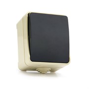 Выключатель 1-клавишный  10А белый IP54 "Сатурн" SBE-04w-10-SW1-0 2968