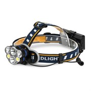 Сdетодиодный фонарь  налобный 2*5 вт COB +2*3+2*3Вт  COB  Smartbyu SBF-HL027 3028