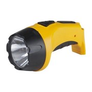 Фонарь Uniel серии Стандарт «Always Ready – 1 W», пластиковый корпус, 1 Watt LED,  Yellow, упаковка — блистер, 4V 800 mAh Lead Acid в/к, цвет – желтый S-RB012-BA 3036