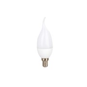 Лампа свет.LED Свеча на ветру матовая  Smartbuy-C37Can-8.5W/6000/Е14 SBL-C37Can-8.5-60K-E14