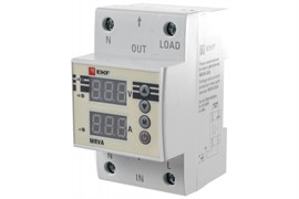 Реле напряжения и тока EKF PROxima MRVA, с дисплеем, 63A, SQ MRVA-63A 3732