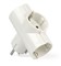 Разветвитель Smartbuy  3гн. з/к круглый белый 16А 250В SBE-16-A03-3z 2317 - фото 5304