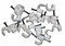 UCC-R12 White 100 POLYBAG Пластиковая скоба для круглых кабелей Uniel, тип — круглый, размер 12мм, цвет белый, 100 шт/пакет 2339 - фото 5332