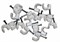 UCC-R14 White 100 POLYBAG Пластиковая скоба для круглых кабелей Uniel, тип — круглый, размер 14мм, цвет белый, 100 шт/пакет 2340 - фото 5333