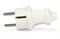 Вилка Smartbuy, прямая с заземлением белая 16А 250В SBE-16-P01-w 2451 - фото 5508