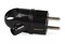Вилка Smartbuy, с кольцом с заземлением черная 16А 250В SBE-16-P03-b 2454 - фото 5514